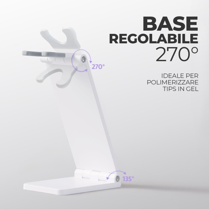 apparecchiature unghie ricostruzione: LUMIN POCKET K3 Mini Lampada per Tips in Gel 3W - LILLA 12,99 €