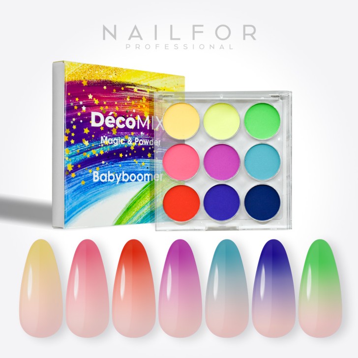 nail art decoration nail reconstruction Decomix Babyboomer 02 Nailfor €9.99
