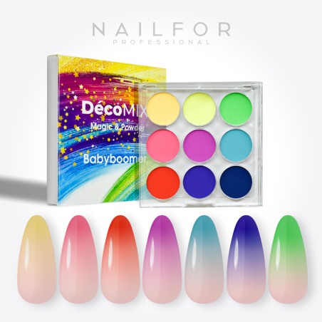 decorazione nail art ricostruzione unghie DECOMIX BABYBOOMER 02 Nailfor 10,99 €