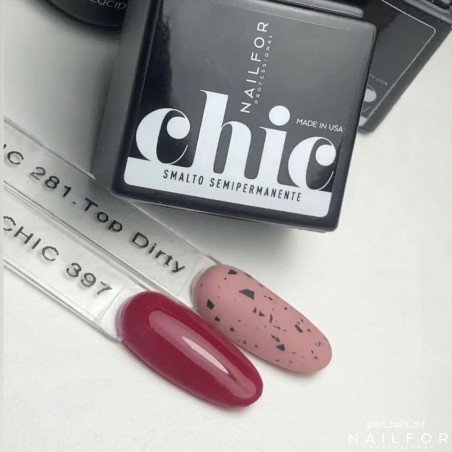 Semi-permanent nail polish color: Chic SEMI-PERMANENT NAIL POLISH - 397 Nailfor €7.99