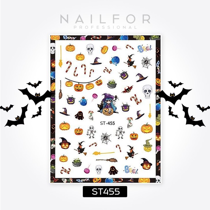 AUTOCOLLANTS STICKERS HALLOWEEN - ST455