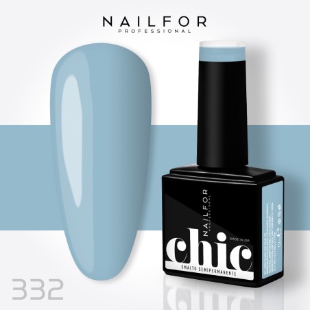 Semi-permanent nail polish color: Chic SEMI-PERMANENT NAIL POLISH - 332 Nailfor €7.99