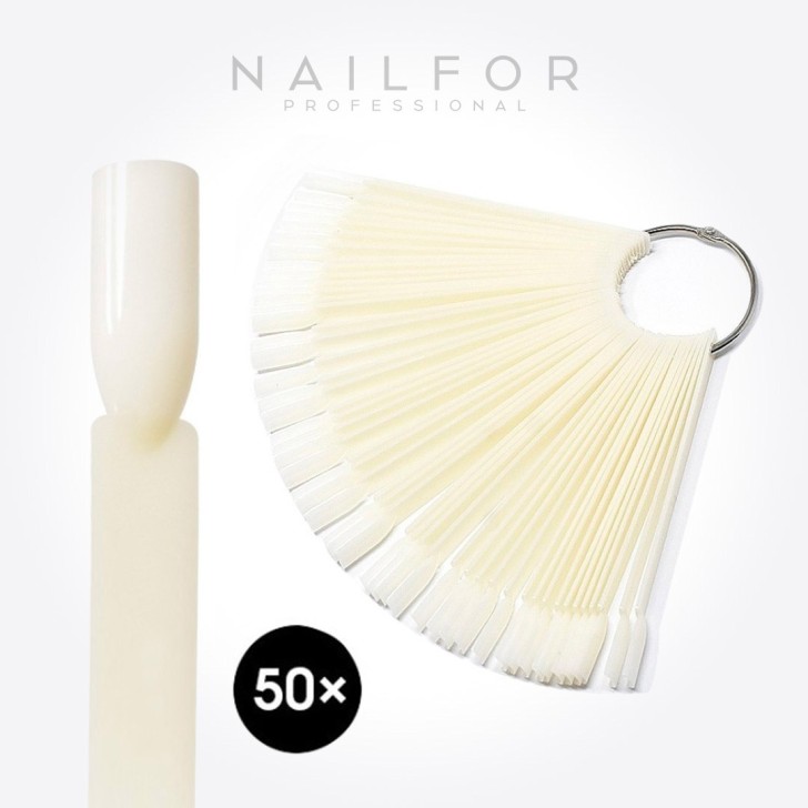 Accessoires pour ongles, nails nail art haute qualité Tips RING Basic NATUREL - 50pcs Nailfor 4,99 € Nailfor