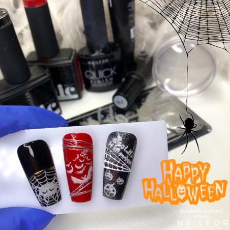 Decoración nail art , reconstrucción de uñas, PLACA Stamping HALLOWEEN NB11 Nailfor 4,99 €