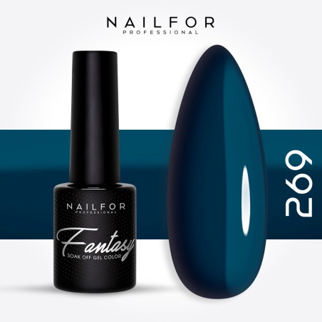 Semi-permanent nail polish color: Fantasy Semi-permanent Gel Polish - 269 Nailfor €6.99