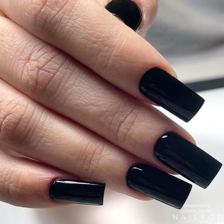 nail gel color, nail art , nails Butter High Density Gel Color - LC002 Black | Nailfor €3.49