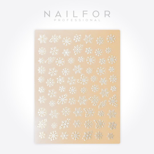 Decoración nail art , reconstrucción de uñas, Stickers NAVIDEÑAS - ST722 Nailfor 1,99 €