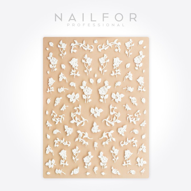 Decoración nail art , reconstrucción de uñas, Stickers 3D - ST212 Nailfor 2,99 €