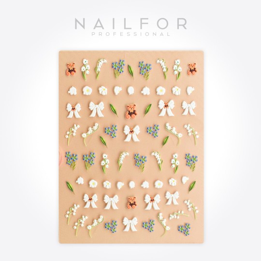 nail art decoration nail reconstruction Stickers 3D ADHESIVES - ST209 Nailfor €2.99