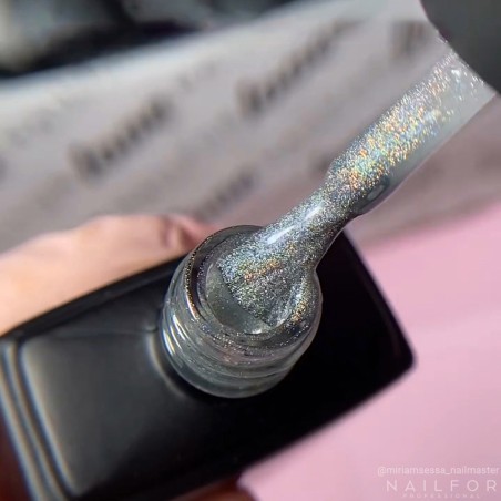 Nail Gel Reconstruction Top COAT Cat eye Rainbow 12ml Nailfor €12.49