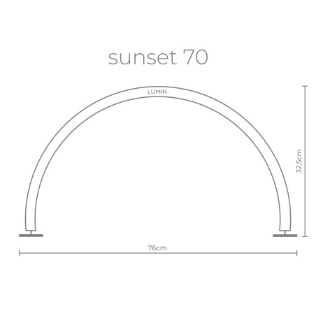 Equipo de reconstrucción de uñas: LÁMPARA Lumin Sunset 70 - Pink 74,99 €