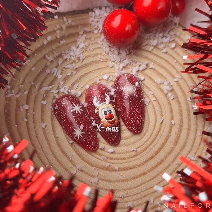 nail art decoration nail reconstruction Stickers CHRISTMAS ADHESIVES - ST720 Nailfor €1.99