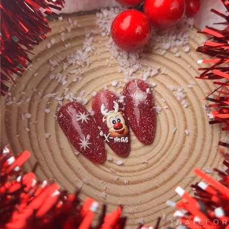 nail art decoration nail reconstruction Stickers CHRISTMAS ADHESIVES - ST720 Nailfor €1.99