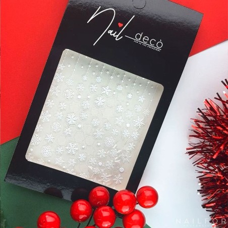 Décoration nail art reconstruction ongle Stickers ADHÉSIFS DE NOËL - ST721 Nailfor 1,99 €