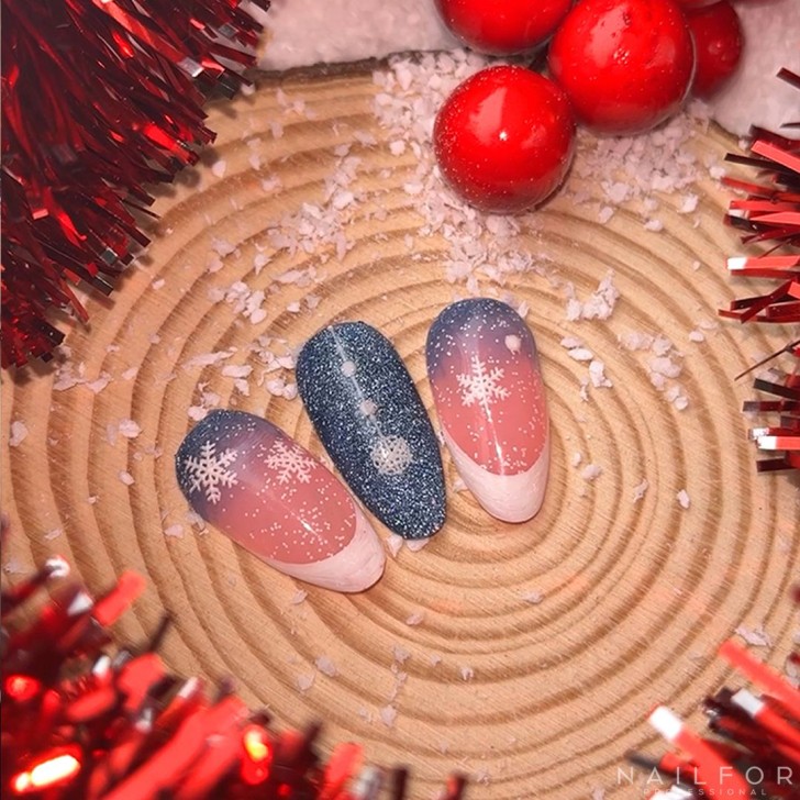 Décoration nail art reconstruction ongle Stickers ADHÉSIFS DE NOËL - ST721 Nailfor 1,99 €