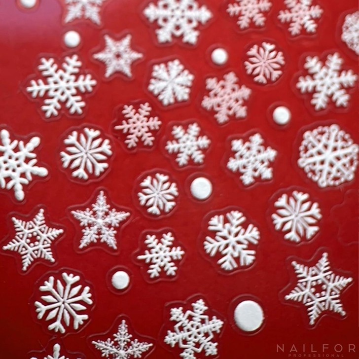 nail art decoration nail reconstruction Stickers CHRISTMAS ADHESIVES - ST721 Nailfor €1.99