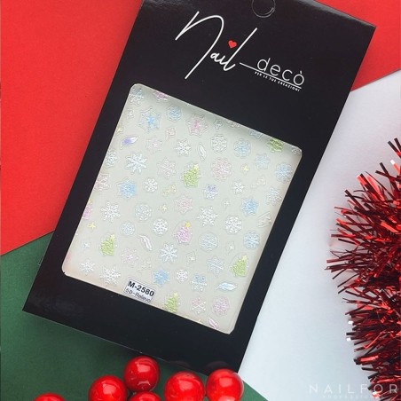 Decoración nail art , reconstrucción de uñas, Stickers NAVIDEÑAS - ST723 Nailfor 1,99 €