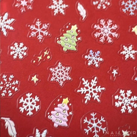 Decoración nail art , reconstrucción de uñas, Stickers NAVIDEÑAS - ST723 Nailfor 1,99 €