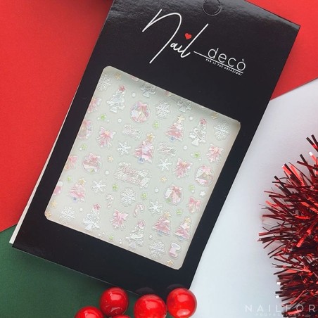 nail art decoration nail reconstruction Stickers CHRISTMAS ADHESIVES - ST724 Nailfor €1.99