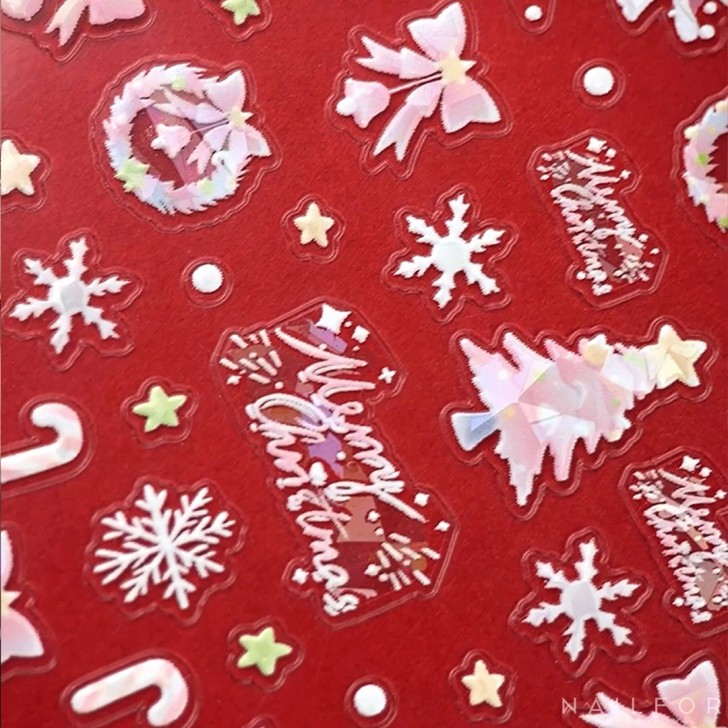 decorazione nail art ricostruzione unghie STICKERS ADESIVI NATALE - ST724 Nailfor 1,99 €