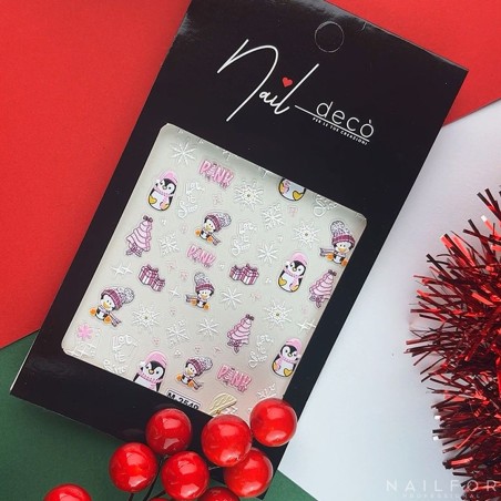 Décoration nail art reconstruction ongle Stickers ADHÉSIFS DE NOËL - ST726 Nailfor 1,99 €