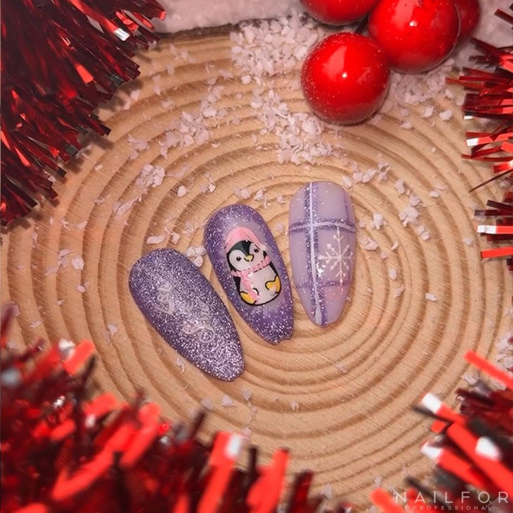 Décoration nail art reconstruction ongle Stickers ADHÉSIFS DE NOËL - ST726 Nailfor 1,99 €