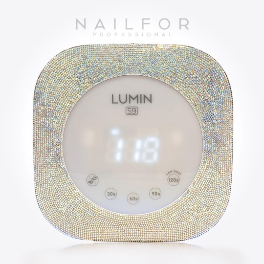 Équipement de reconstruction des ongles : LAMPE Uv Led Lumin S9 White Strass 48 W avec Display , Timer et capteur automatique 49 2