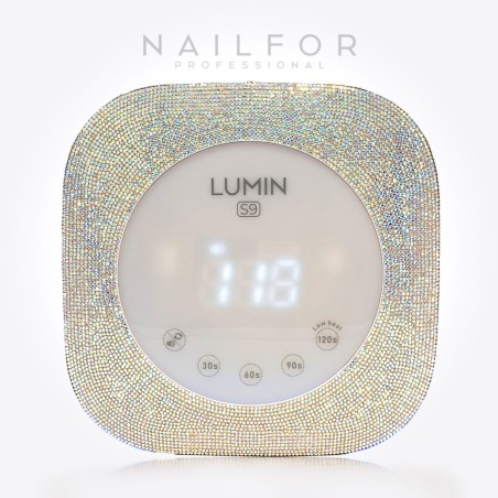 nail reconstruction equipment: Lumin S9 White Strass Uv Led LAMP 48W with Display , Timer , Automatic Sensor €49.99