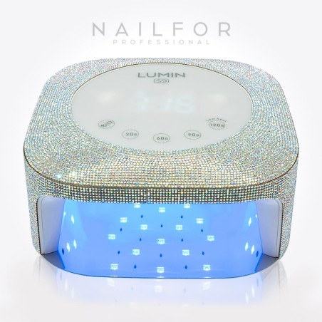 Équipement de reconstruction des ongles : LAMPE Uv Led Lumin S9 White Strass 48 W avec Display , Timer et capteur automatique 49