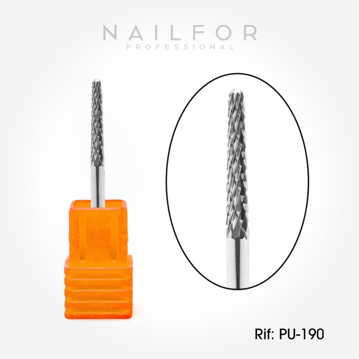 Accesorios para uñas, nails nail art Punta de carburo de alta calidad - PU190 Nailfor 13,99 € Nailfor