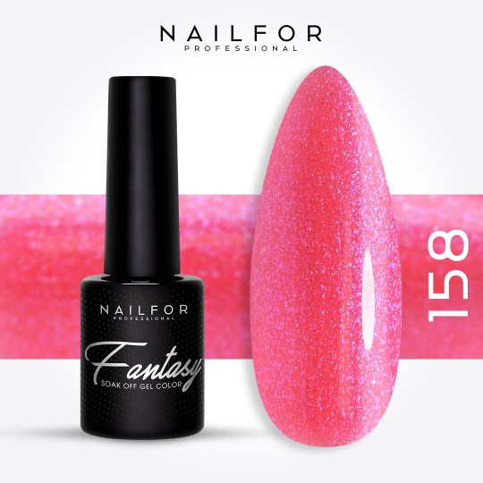 Esmalte de uñas semipermanente color: Fantasy Esmalte semipermanente Gel - 158FAN Nailfor 6,99 €