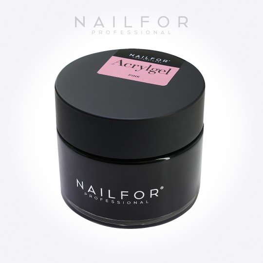 Gel de reconstruction pour ongles POT AcrylGel - Pink 50ML Nailfor 18,99 € 2