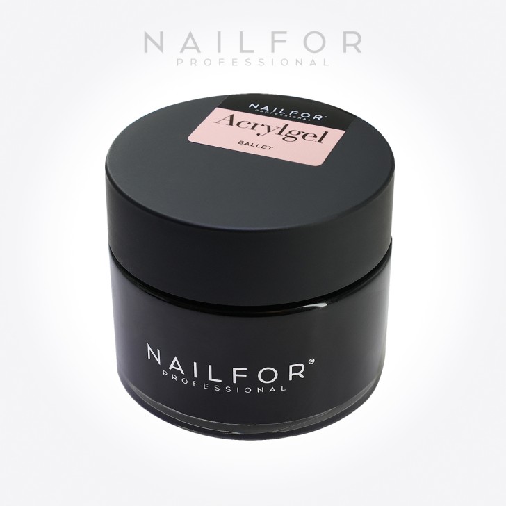 Gel per unghie ricostruzione ACRYLGEL BARATTOLO - BALLET 50ML Nailfor 19,99 €