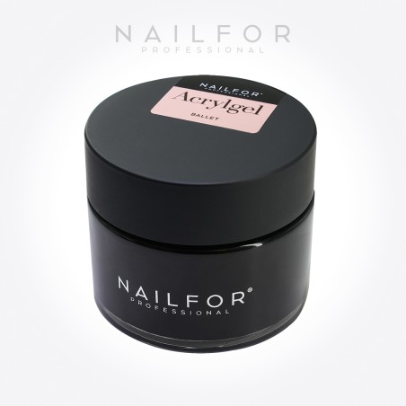 Gel per unghie ricostruzione ACRYLGEL BARATTOLO - BALLET 50ML Nailfor 19,99 €