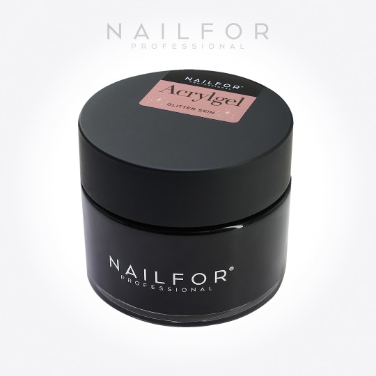 Gel de reconstruction pour ongles AcrylGel POT - Glitter Skin 50ML Nailfor 18,99 € 2