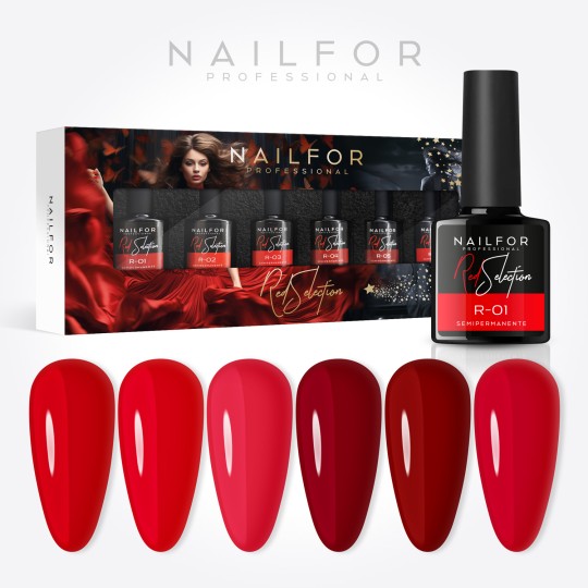 Semi-permanent Kit - Red Selection 1