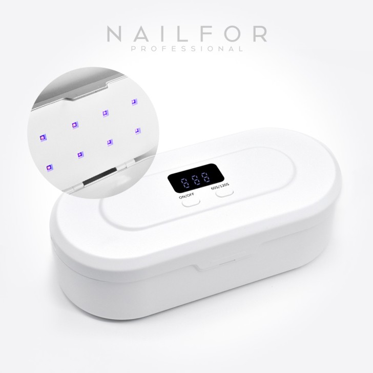 Equipo para reconstrucción de uñas: TANQUE ESTERILIZADOR - LUZ Led UVC 39,99 €