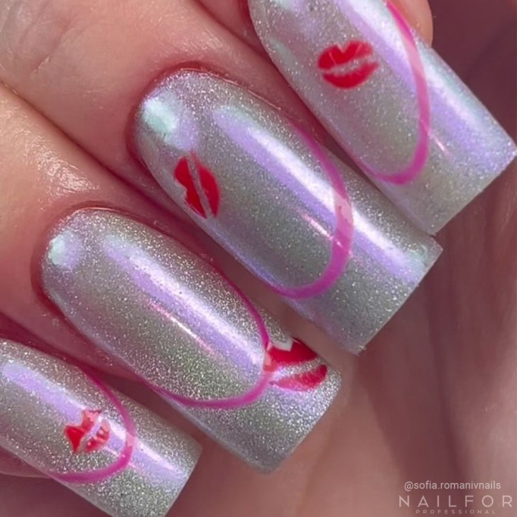 nail art decoration nail reconstruction Aurora Chameleon Powder 02 Nailfor €4.99