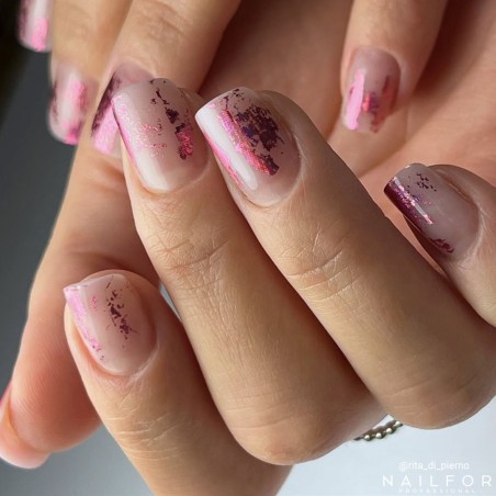 accessoires pour ongles, nails nail art haute qualité Xl Top Square AcrylGel Dual Tips ( Dual System FORMS) – 120PZ Nailfor €7.9