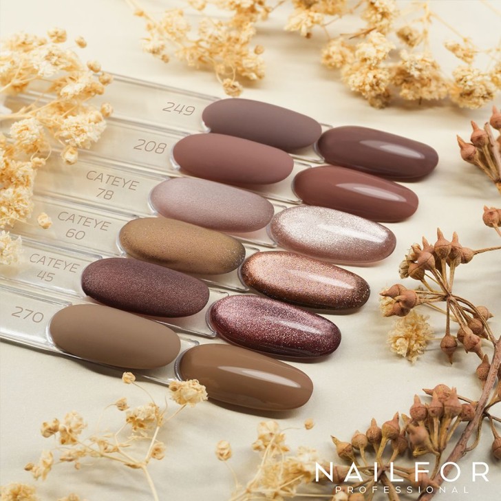 Semi-permanent nail polish color: Fantasy Semi-permanent Gel Polish - 249 Nailfor €6.99