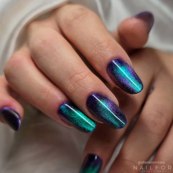 Semipermanente smalto colore per unghie: CAT EYE 5D - 90 Nailfor 11,99 €