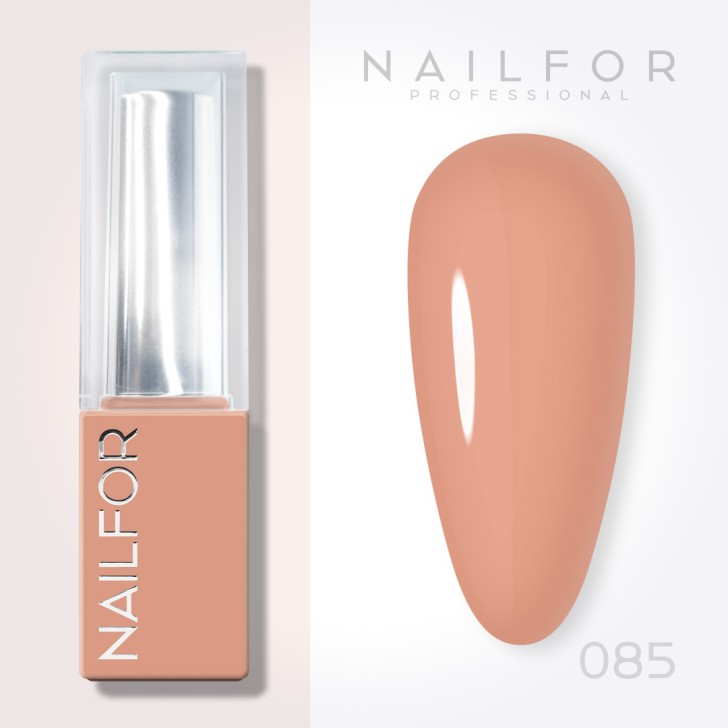 Aura SEMI-PERMANENT NAIL POLISH - 085 Peach Fuzz