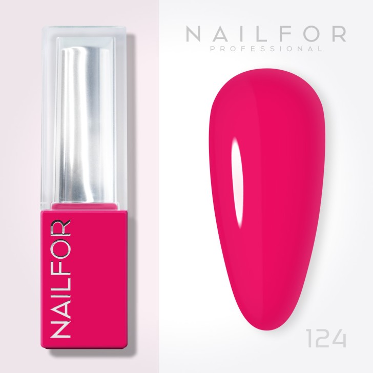 AURA SMALTO SEMIPERMANENTE - 124 Fuchsia
