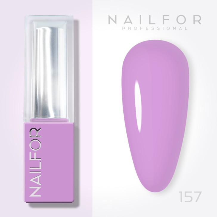 Aura SEMI-PERMANENT NAIL POLISH - 157 Lilacara
