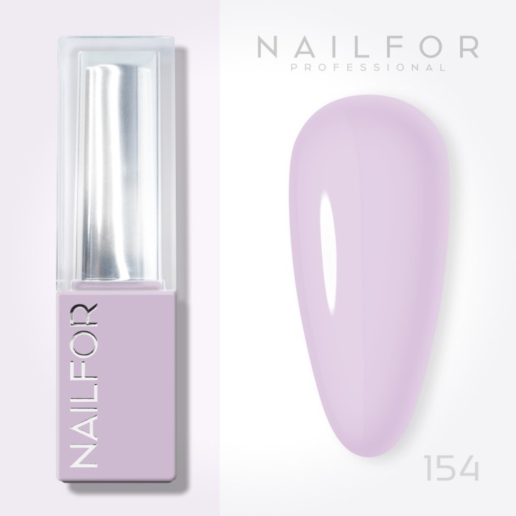 Aura SEMI-PERMANENT NAIL POLISH - 154 Grape