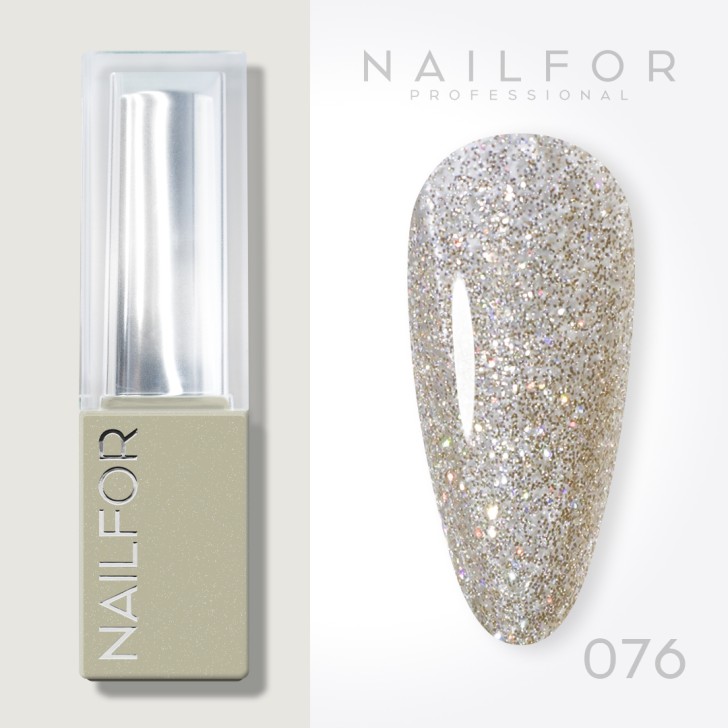 Aura SEMI-PERMANENT NAIL POLISH - 076 Ginger