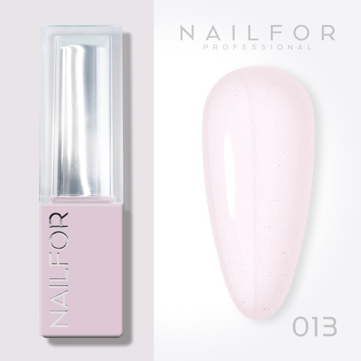 Aura SEMI-PERMANENT NAIL POLISH - 013 Waterose