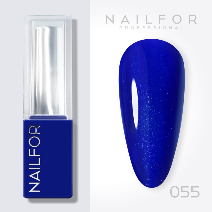 Aura SEMI-PERMANENT NAIL POLISH - 055 Bluebelle