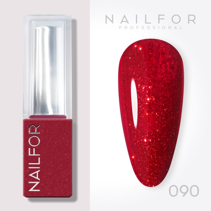 Aura SEMI-PERMANENT NAIL POLISH - 090 Bloss