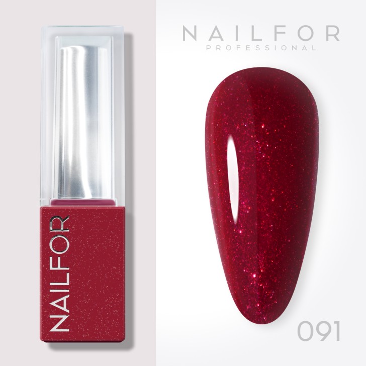 Aura SEMI-PERMANENT NAIL POLISH - 091 Spice